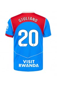 Fotbalové Dres Atletico Madrid Giuliano Simeone #20 Třetí Oblečení 2025-26 Krátký Rukáv